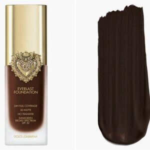 NEW Dolce & Gabbana Everlasting Foundation in 40C (Deep)